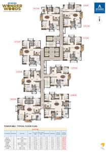 Project Image of 1292.0 - 2092.0 Sq.ft 2 BHK Apartment for buy in Aparna Wonderwoods