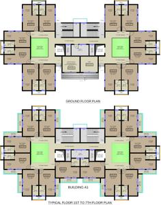 Project Image of 171.0 - 172.86 Sq.ft 1 RK Apartment for buy in Karrm Panchtatva 3