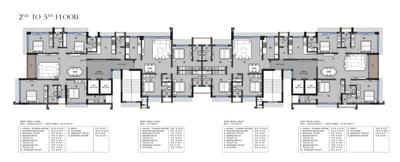 Project Image of 1117.0 - 2667.0 Sq.ft 3 BHK Apartment for buy in 96 Tagore