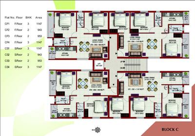 Project Image of 625.0 - 1288.0 Sq.ft 1 BHK Apartment for buy in Colorhomes Elite Enclave