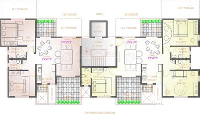 Project Image of 718.0 - 887.0 Sq.ft 2 BHK Apartment for buy in Raviraj Aureate Phase 2