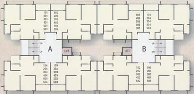 Project Image of 607.0 - 626.0 Sq.ft 2 BHK Apartment for buy in Shubh Nanddeep Residency