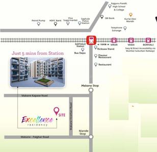 Project Image of 176.74 - 455.53 Sq.ft 1 RK Apartment for buy in Excellence Residency