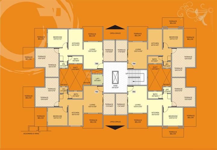 GK Dwarka Sun Crest Phase 3 Images for Cluster Plan of GK Developers Dwarka Sun Crest Phase 3 1