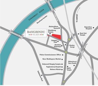 Hiradhan Rangbindu Flats Location Plan 1