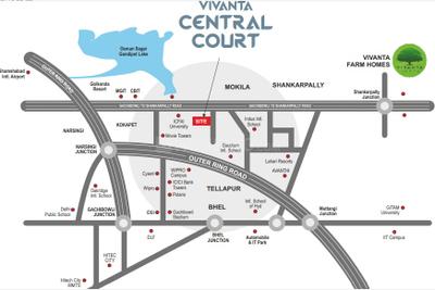 Project Image of 1216.32 - 2271.19 Sq.ft 2 BHK Apartment for buy in Nikhila Vivanta Central Court Annex