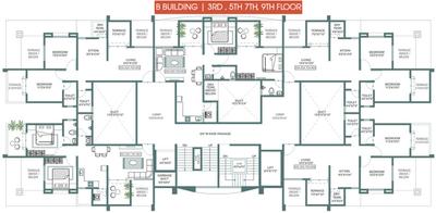 Project Image of 0.0 - 583.0 Sq.ft 2 BHK Apartment for buy in Muktaa Ram Srushti B