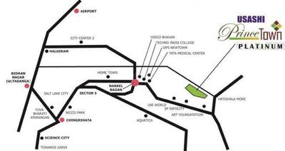 Project Image of 276.0 - 674.0 Sq.ft 1 BHK Apartment for buy in Usashi Prince Town Platinum