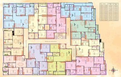 Project Image of 1095.0 - 1556.0 Sq.ft 3 BHK Apartment for buy in Consol Raghunandan Heights