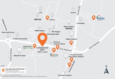 Karamchand Greens Location Plan 4