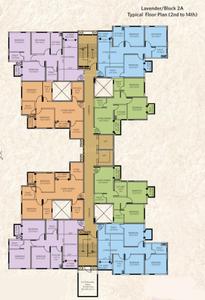 Project Image of 800.0 - 1288.0 Sq.ft 2 BHK Apartment for buy in Siddha Waterfront Phase II