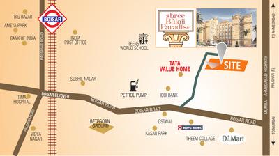 Project Image of 331.85 - 546.7 Sq.ft 1 BHK Apartment for buy in Shree Balaji Paradise