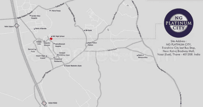 Project Image of 261.02 - 407.41 Sq.ft 1 BHK Apartment for buy in N G Platinum City Phase V