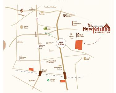 Project Image of 636.69 - 1729.87 Sq.ft Residential Plot Plot for buy in Labhu Harekrishna Bungalows