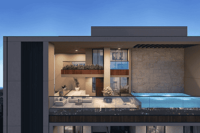 Project Image of 1875 Sq.ft 3 BHK Apartment / Flat for sale in Gujarat International Finance Tec City for Rs. 21000000