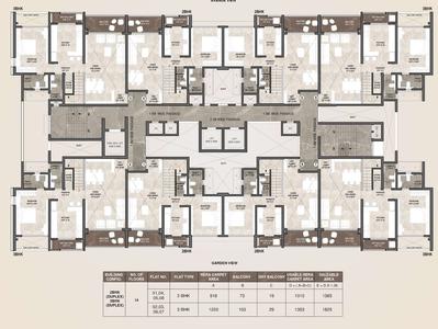 Project Image of 1010.0 - 1919.0 Sq.ft 2 BHK Duplex for buy in Montreal at Pride World City