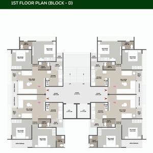 Project Image of 532.38 - 808.15 Sq.ft 2 BHK Apartment for buy in Royal Bagh E Farid Luxuria