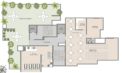 Project Image of 0.0 - 683.62 Sq.ft 2 BHK Apartment for buy in Infini Dwarka