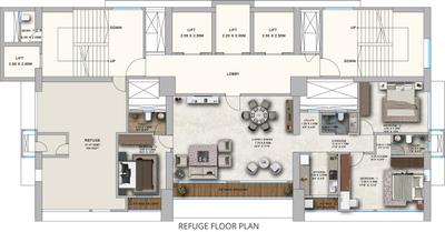 Project Image of 0.0 - 931.0 Sq.ft 2.5 BHK Apartment for buy in Richa Park Mist