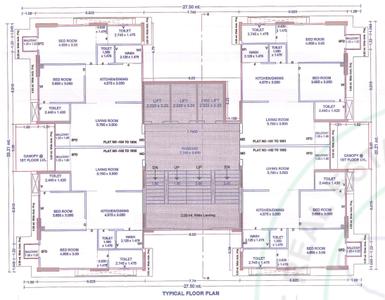 Project Image of 806.76 - 1959.79 Sq.ft 2 BHK Apartment for buy in Everest Rajhans Unica