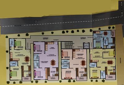 Project Image of 981.0 - 1170.0 Sq.ft 2 BHK Apartment for buy in K And T Sai Nandakam