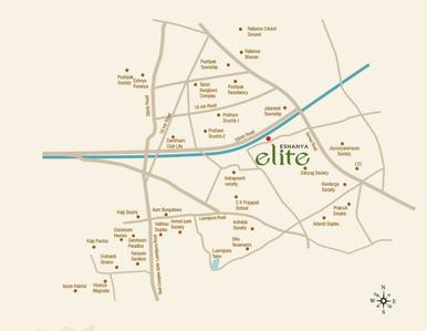 Eshanya Elite Location Plan 1
