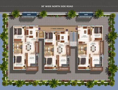Project Image of 999.97 - 1150.02 Sq.ft 1 BHK Apartment for buy in Pinnacle Sudhini Enclave