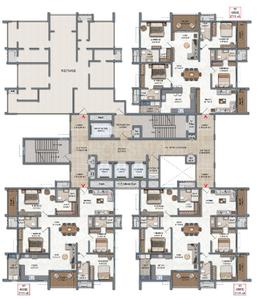 Project Image of 1149.0 - 2721.0 Sq.ft 2 BHK Apartment for buy in DSR The Address