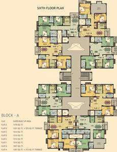Project Image of 1331.0 - 2195.0 Sq.ft 2 BHK Apartment for buy in Gajpati Eureka Heights