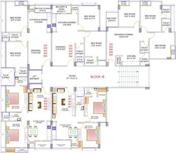 Project Image of 588.0 - 765.0 Sq.ft 2 BHK Apartment for buy in Bhavya Developers Simandhar Sharan