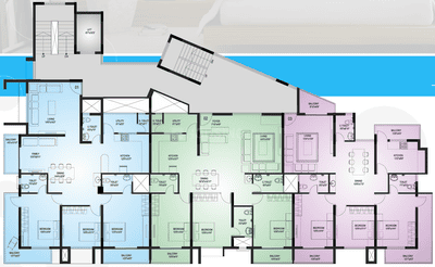 Project Image of 1735.0 - 2010.0 Sq.ft 3 BHK Apartment for buy in MAK Mark