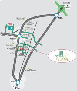 Project Image of 1240.0 - 1280.04 Sq.ft 2 BHK Apartment for buy in Amigo Urban