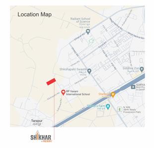 Akshar Sahjanand Shikhar Location Plan 1