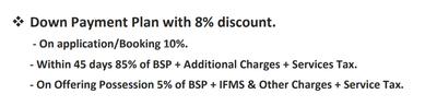 Shobh Bhiwadi Homes Payment Plan and Price list 1