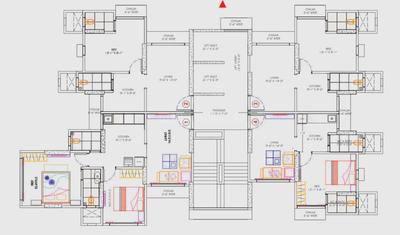 Project Image of 410.0 - 585.0 Sq.ft 1 BHK Apartment for buy in Kings Heights I