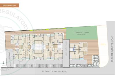 Project Image of 826.45 - 847.66 Sq.ft 3 BHK Apartment for buy in Raj Pushpak 84