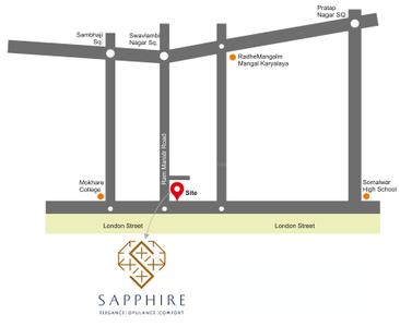 Project Image of 1500.0 - 1600.0 Sq.ft 3 BHK Apartment for buy in Planwise Sapphire