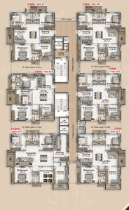 Project Image of 1300.0 - 2505.0 Sq.ft 2 BHK Apartment for buy in SS Indraprastha