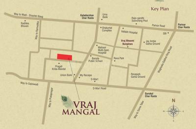 Project Image of 529.0 - 556.0 Sq.ft 2 BHK Apartment for buy in Vraj Mangal Phase 2