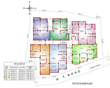 Project Image of 1092.0 - 1434.0 Sq.ft 2 BHK Apartment for buy in Eco Ganga Appartment