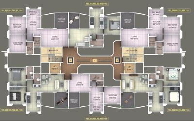 Project Image of 485.0 - 498.0 Sq.ft 2 BHK Apartment for buy in Bokhara Orient Palace