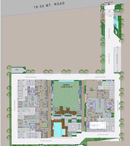 Project Image of 2810.0 - 6220.0 Sq.ft 4 BHK Apartment for buy in Swati Crimson And Clover