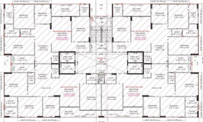 Project Image of 1553.56 - 1652.04 Sq.ft 4 BHK Apartment for buy in Umiya Shikhar Shila
