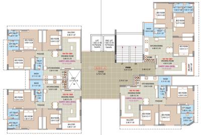 Project Image of 602.89 - 856.16 Sq.ft 2 BHK Apartment for buy in Nilkanth Dharm Skyview