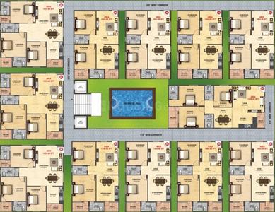 Project Image of 1054.0 - 1424.0 Sq.ft 2 BHK Apartment for buy in NSR Sarovar