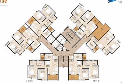 Project Image of 725.0 - 908.0 Sq.ft 2 BHK Apartment for buy in Shapoorji Pallonji Joyville Hadapsar Annexe
