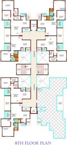Project Image of 580.0 - 610.0 Sq.ft 2 BHK Apartment for buy in A P Akshay Galaxy Building B And C