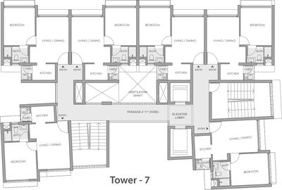 Project Image of 633.35 - 739.59 Sq.ft 2 BHK Apartment for buy in Tata Rio De Goa