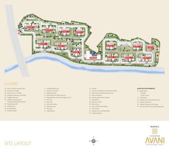 Project Image of 1268.0 - 1988.0 Sq.ft 2 BHK Apartment for buy in Bhavya Tulasivanam Avani 2