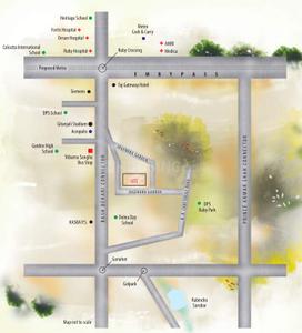 Project Image of 1215.0 - 1269.0 Sq.ft 3 BHK Apartment for buy in Vindhya Serenity